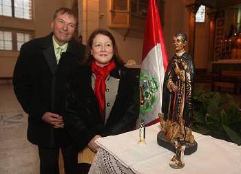 Světec z Peru je patronem v Plzni