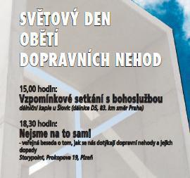 SVĚTOVÝ DEN OBĚTÍ DOPRAVNÍCH NEHOD