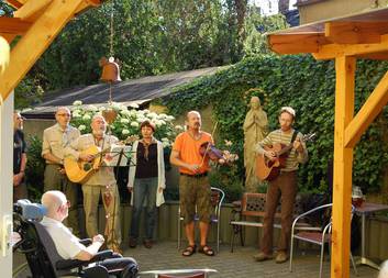 Skauti v Domově sv. Alžběty