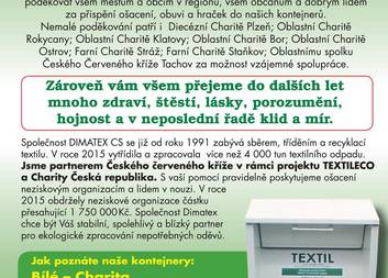 Kontejnery na obnošené šatstvo