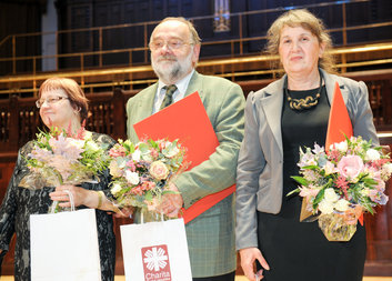 Fotografie z předání Ceny Charity ČR