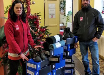 Sbírka na pomoc potřebným