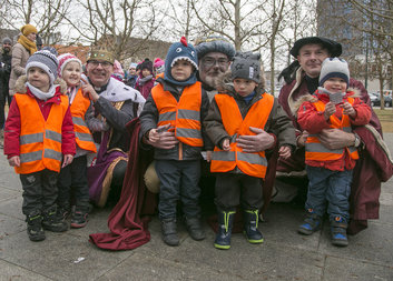 K+M+B a Tříkrálová tramvaj