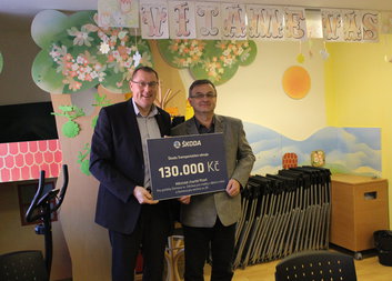 Dar Škody Transportation Domovu sv. Zdislavy 