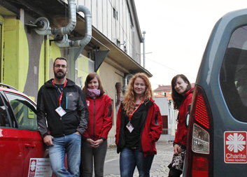 Pomoc Terénní krizové služby DCHP při evakuaci osob