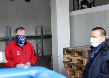 Primátor Baxa vyjádřil podporu našim charitním službám