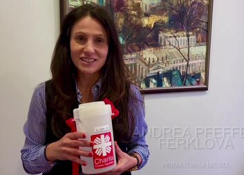 Tříkrálovou sbírku podpořila primátorka Karlových Varů Andrea Pfeffer Ferklová