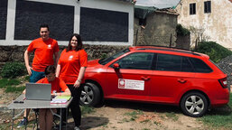 Charita začala s rozdělováním finanční pomoci potřebným rodinám v poničeném Stebně