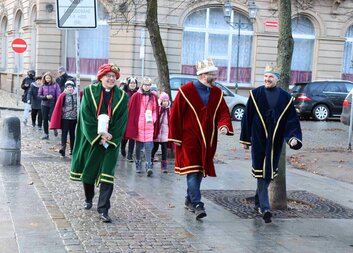 Plzenští tři králové (K)raje + (M)ěsta + (B)iskupství se setkali se vřelým přijetím