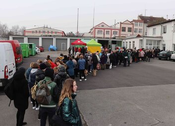 Výzva Diecézní charity Plzeň k doplnění humanitární pomoci pro výdej uprchlíkům z Ukrajiny