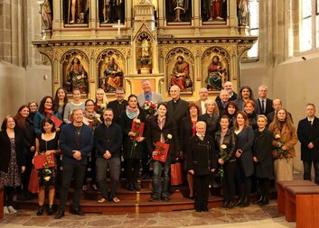 Diecézní charita Plzeň při oslavě svého 29. výročí udílela ocenění za vynikající charitní službu
