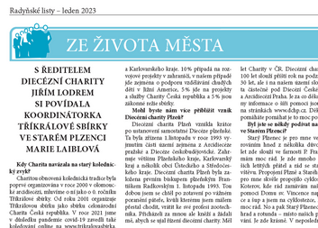 S Jiřím Lodrem o Tříkrálové sbírce ve Starém Plzenci