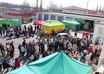 Rok charitní pomoci uprchlíkům z Ukrajiny na území plzeňské diecéze