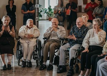 Senioři z Domova sv. Alžběty mají Motivaci – klíč k umění žít i tvořit