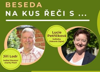 Na kus řeči s Jiřím Lodrem a Lucií Petříčkovou 29. 1. v Totemu