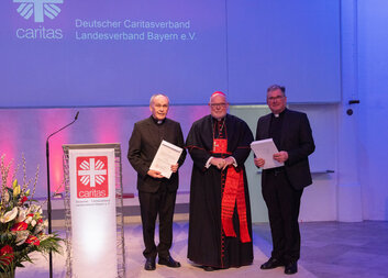 Rozloučení s ředitelem Zemské charity Bavorsko prelátem Bernhardem Piendlem