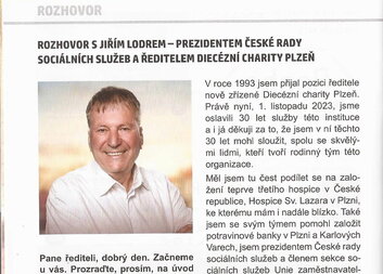 Rozhovor s Jiřím Lodrem ve Zpravodaji Asociace muskulárních dystrofiků