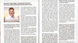 Rozhovor s Jiřím Lodrem ve Zpravodaji Asociace muskulárních dystrofiků