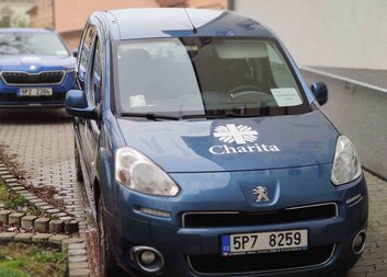 Doprava nejen pro klienty v Charitní pečovatelské službě Blovice, Spálené Poříčí