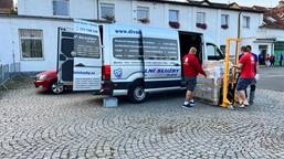 Diecézní charita Plzeň vypravila dodávku okamžité pomoci na Ostravsko. Díky darům veřejnosti