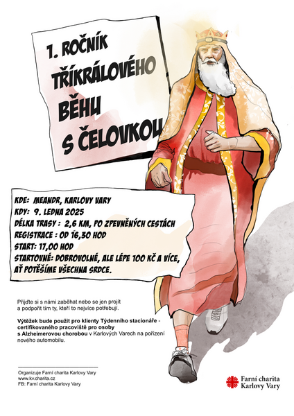 KV-Tříkrálový běh - leták