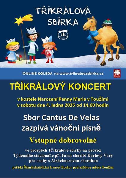Tříkrálový koncert 2025 Toužim
