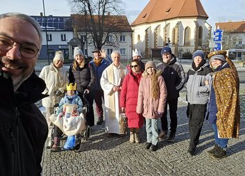 Z koledování ve Starém Plzenci