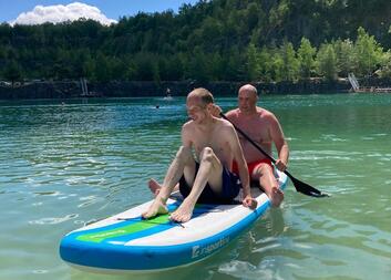 Klienti Domova sv. Vavřince si užili tréninkový pobyt na Hracholuskách