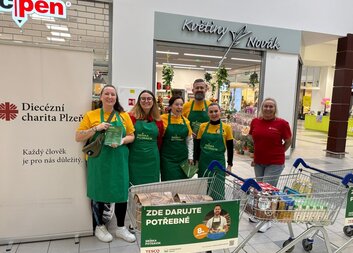 Děkujeme za podporu při Sbírce potravin